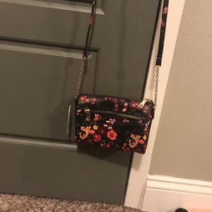 NWT Floral Crossbody